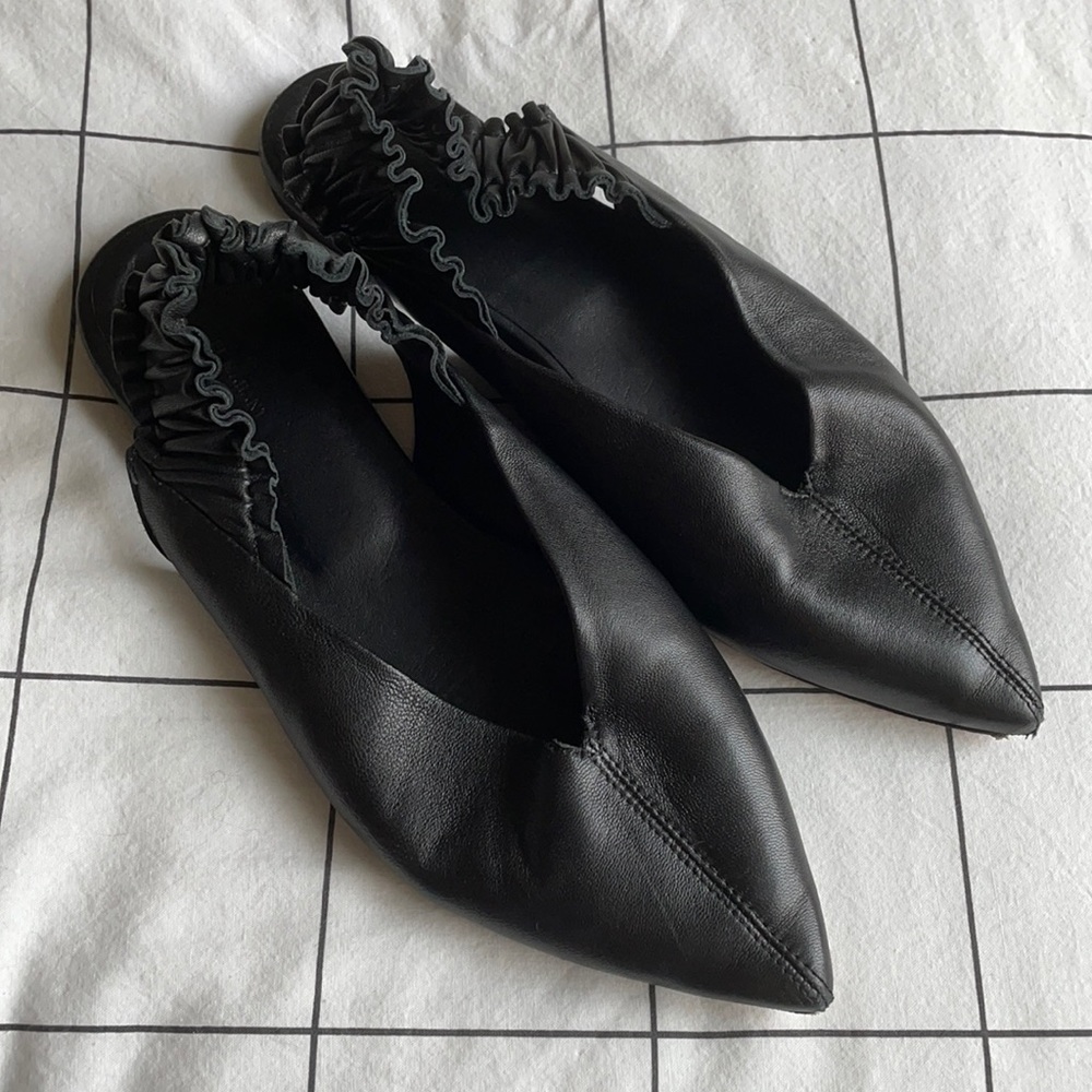 SOLD on Mercari-Isabel Marant Black Linta Flats-size 37
